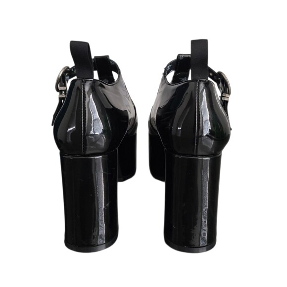 Lamoda Dolls Kill Overthinking It Shoes Womens Size 9 Platform Mary Jane Black - Picture 9 of 11